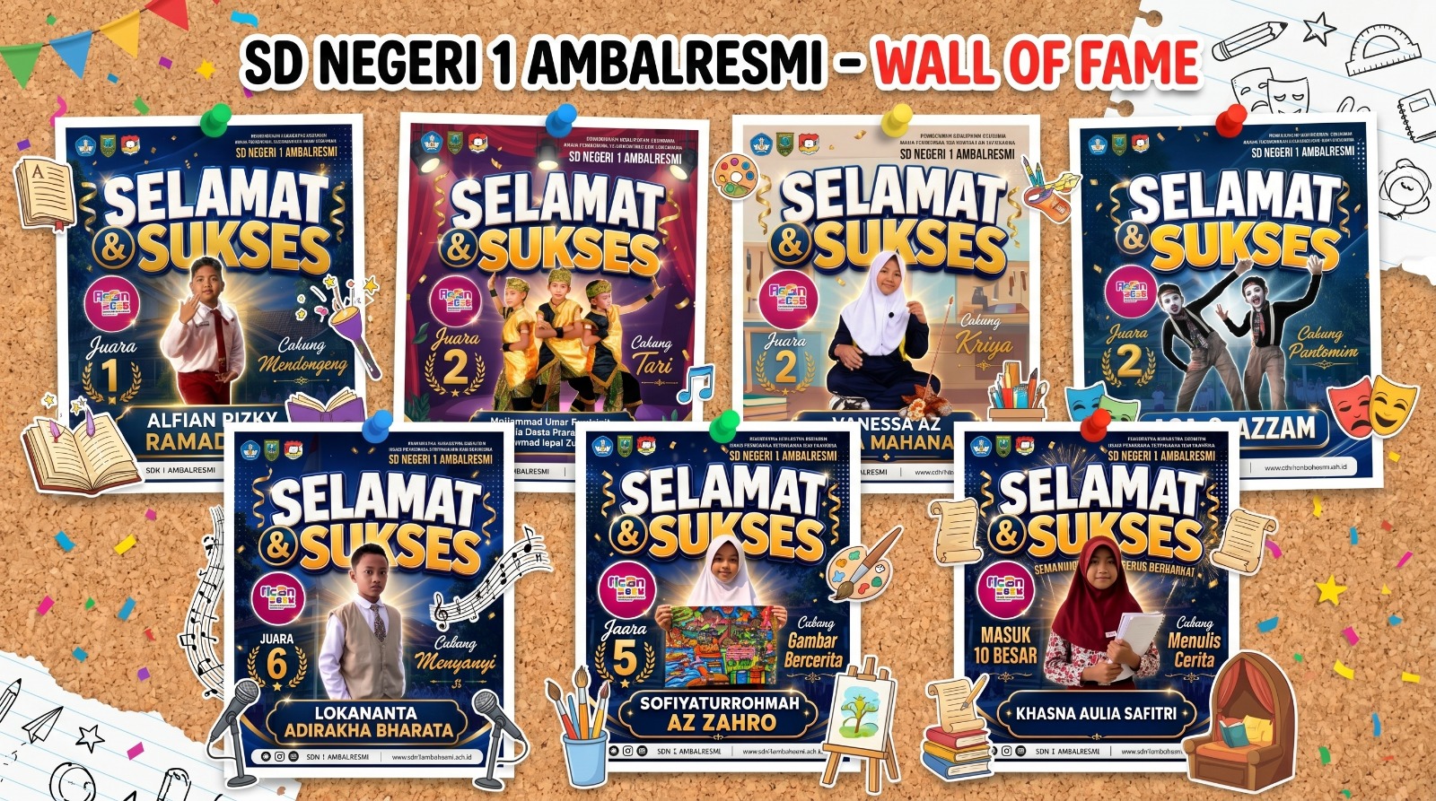Bangga! Siswa-Siswi SD Negeri 1 Ambalresmi Raih Berbagai Kejuaraan di Ajang FLS3N Tahun 2026